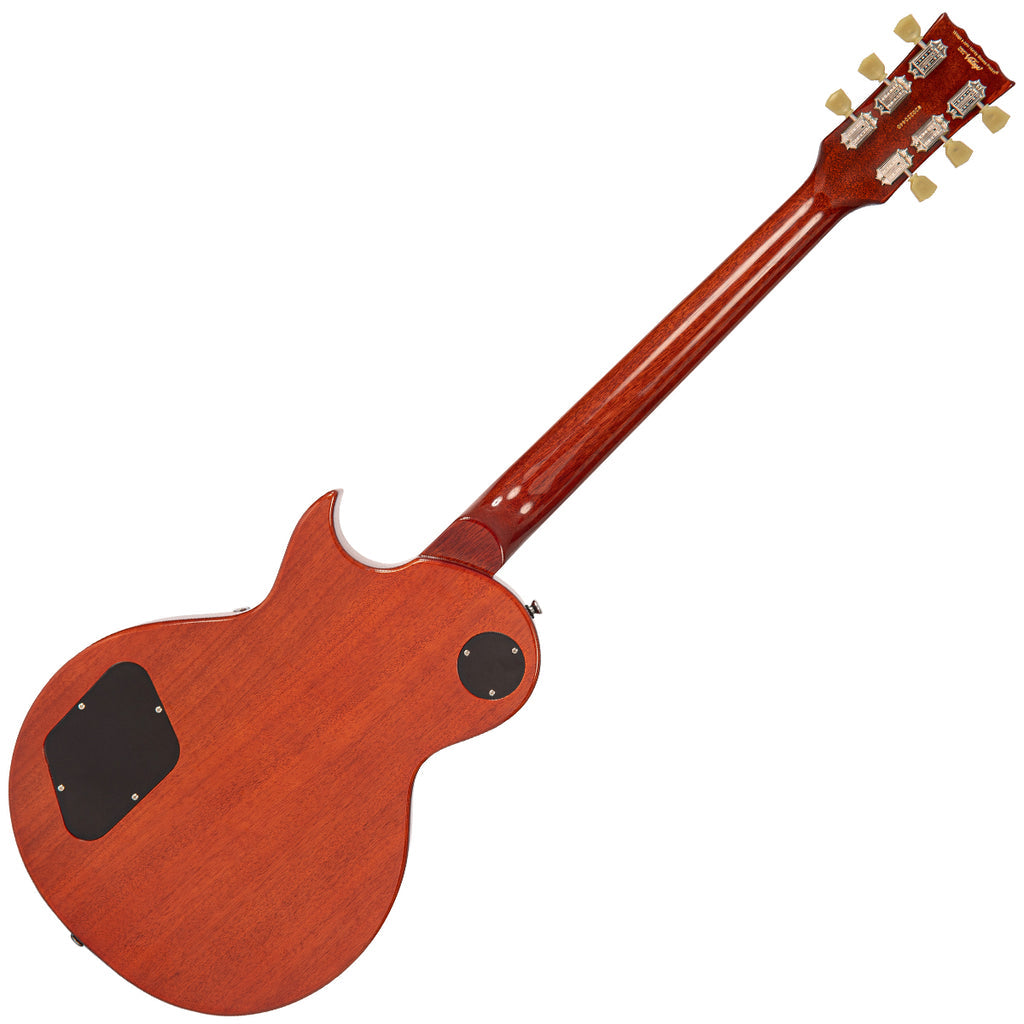 Vintage V100p ReIssued Electrical Guitar Natural Mahogany