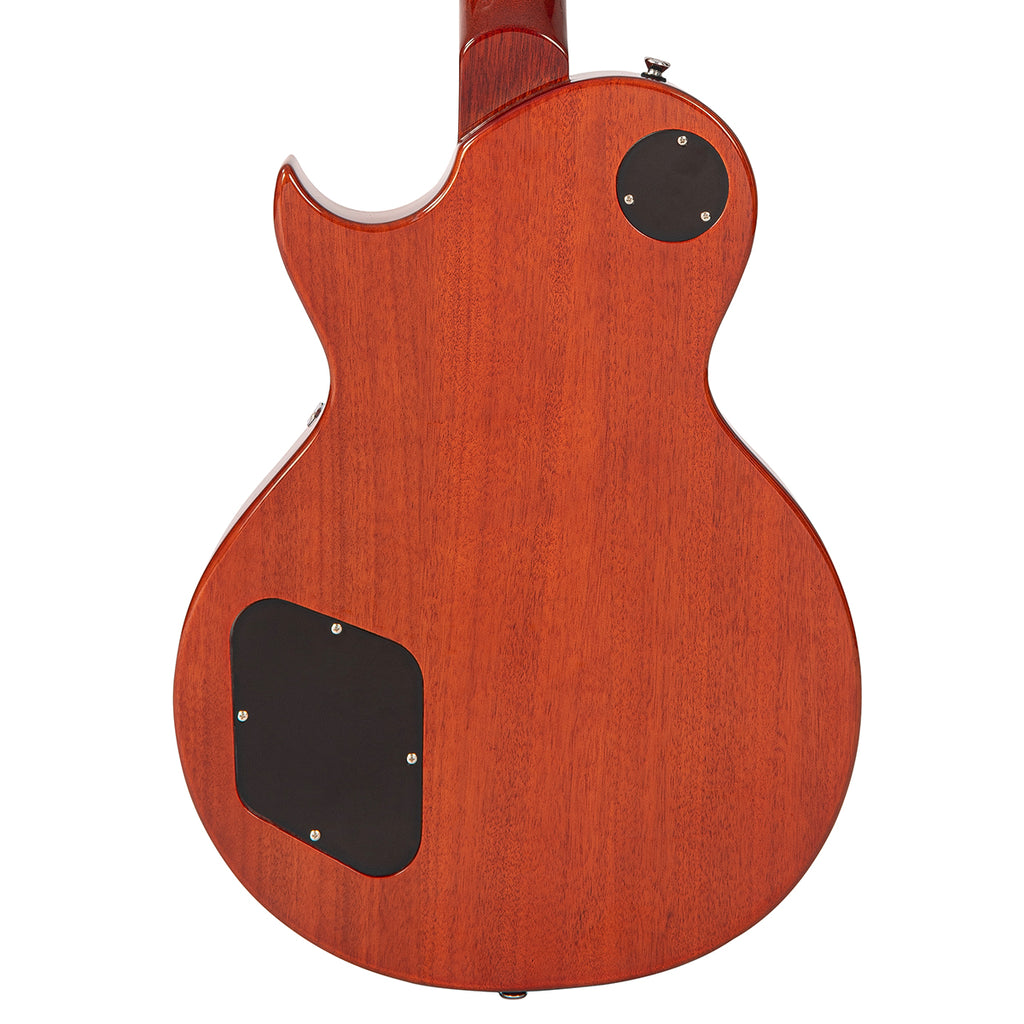 Vintage V100p ReIssued Electrical Guitar Natural Mahogany