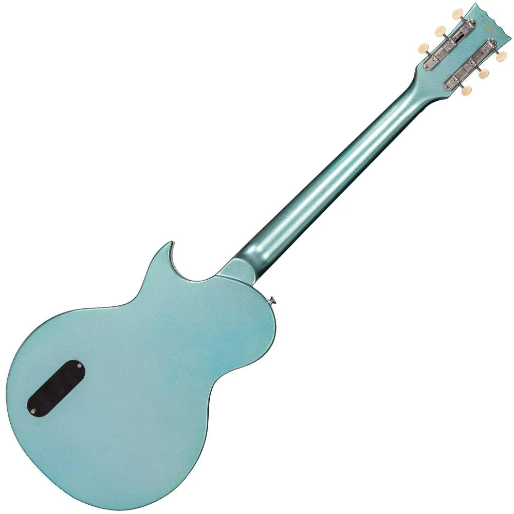 Vintage V120 Gun Hill Blue Electric Guitar