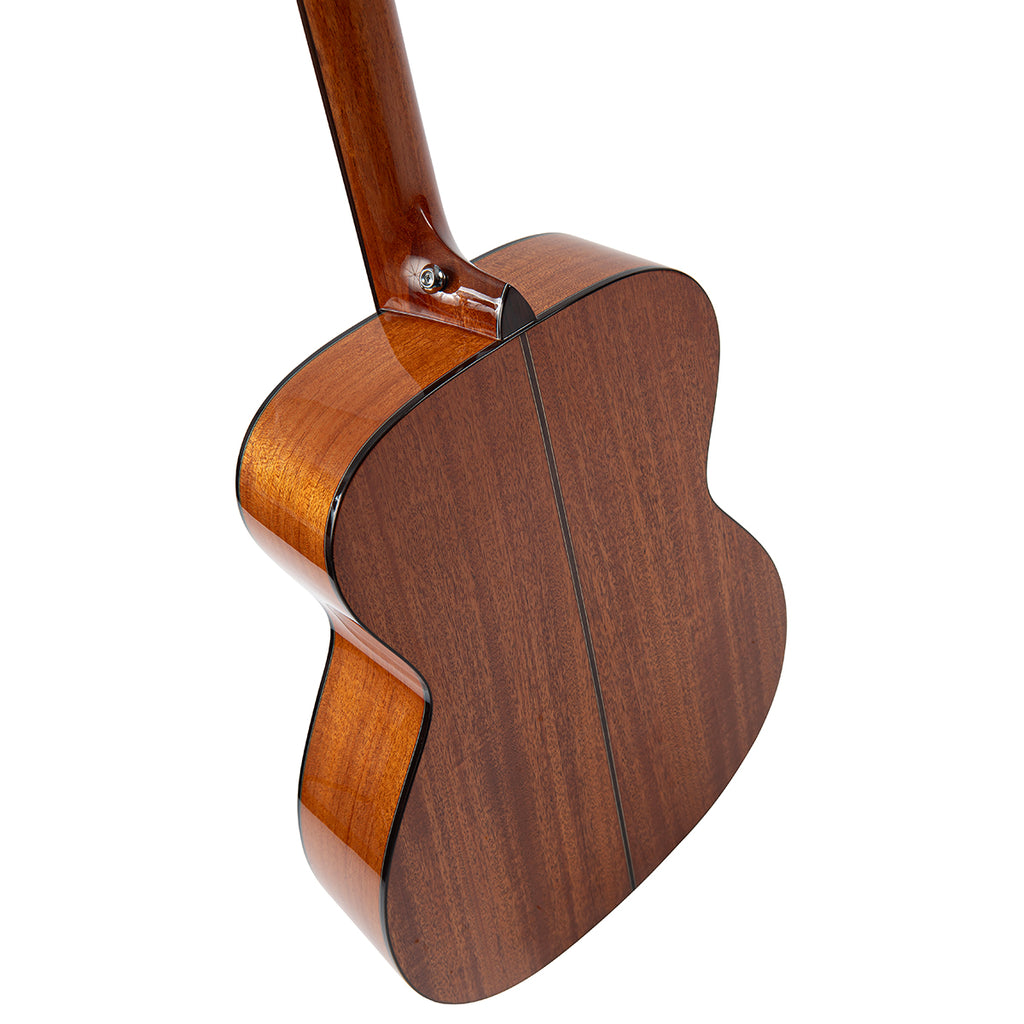 Vintage Performer Series Acoustic Orchestra OM Guitar - Natural Gloss