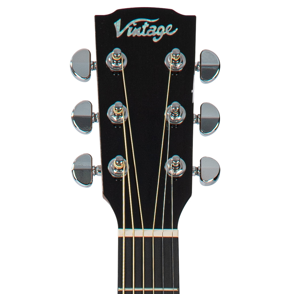 Vintage Pacific Coast Series Acoustic Guitar - Natural Spruce
