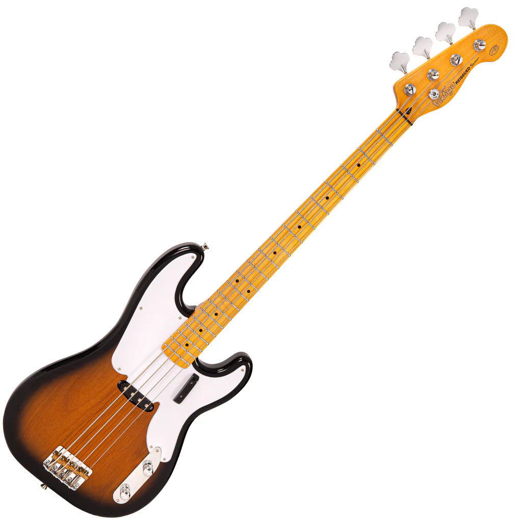 Vintage V51 ReIssued Bass Guitar 2 Tone Sunburst