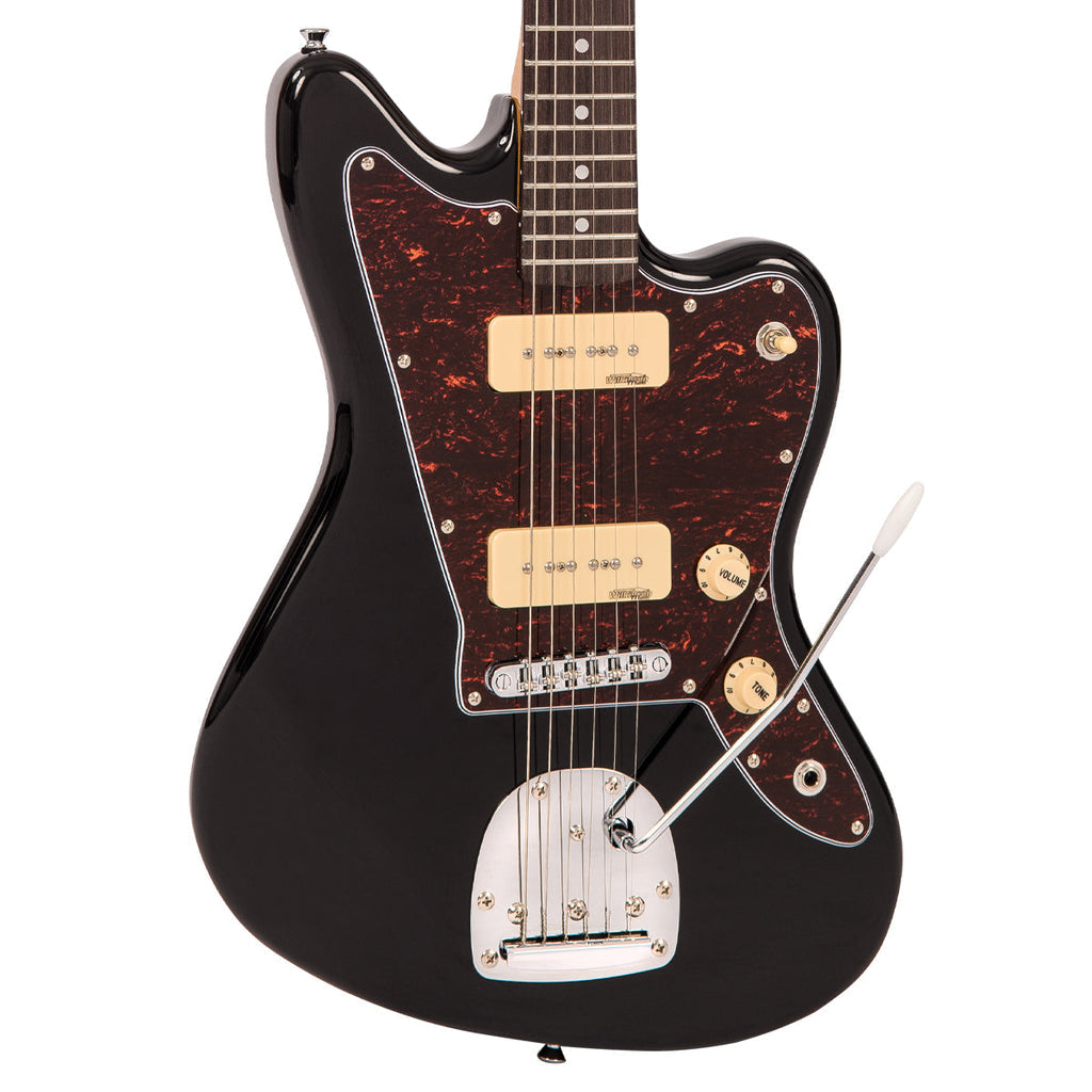 Vintage V65 ReIssued Vibrato Electric Guitar Boulevard Black