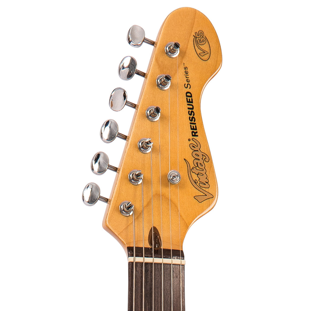 Vintage V65 ReIssued Vibrato Electric Guitar Boulevard Black