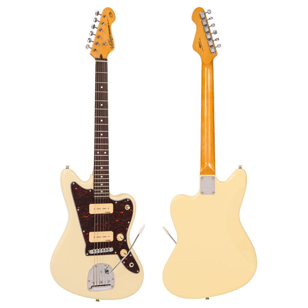 Vintage V65 ReIssued Vibrato Electric Guitar - Vintage White