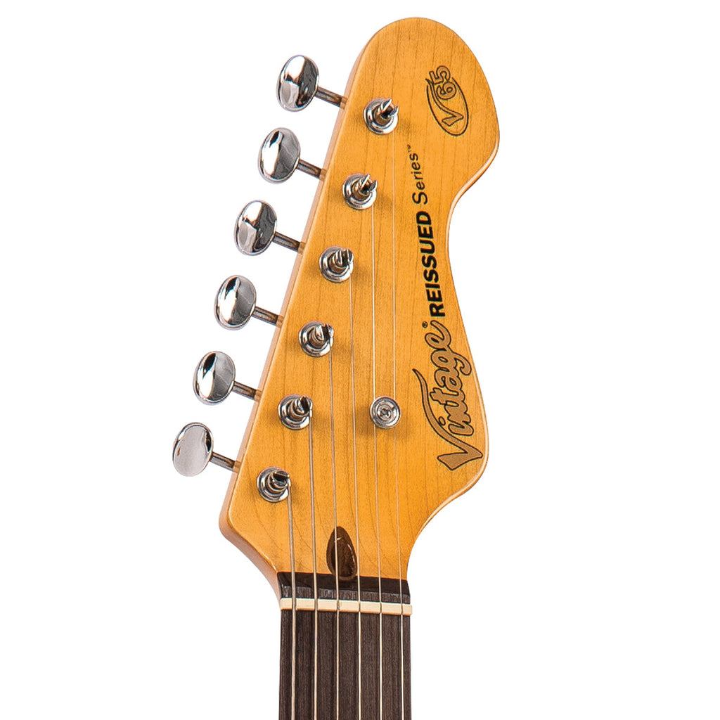 Vintage V65 ReIssued Vibrato Electric Guitar - Vintage White