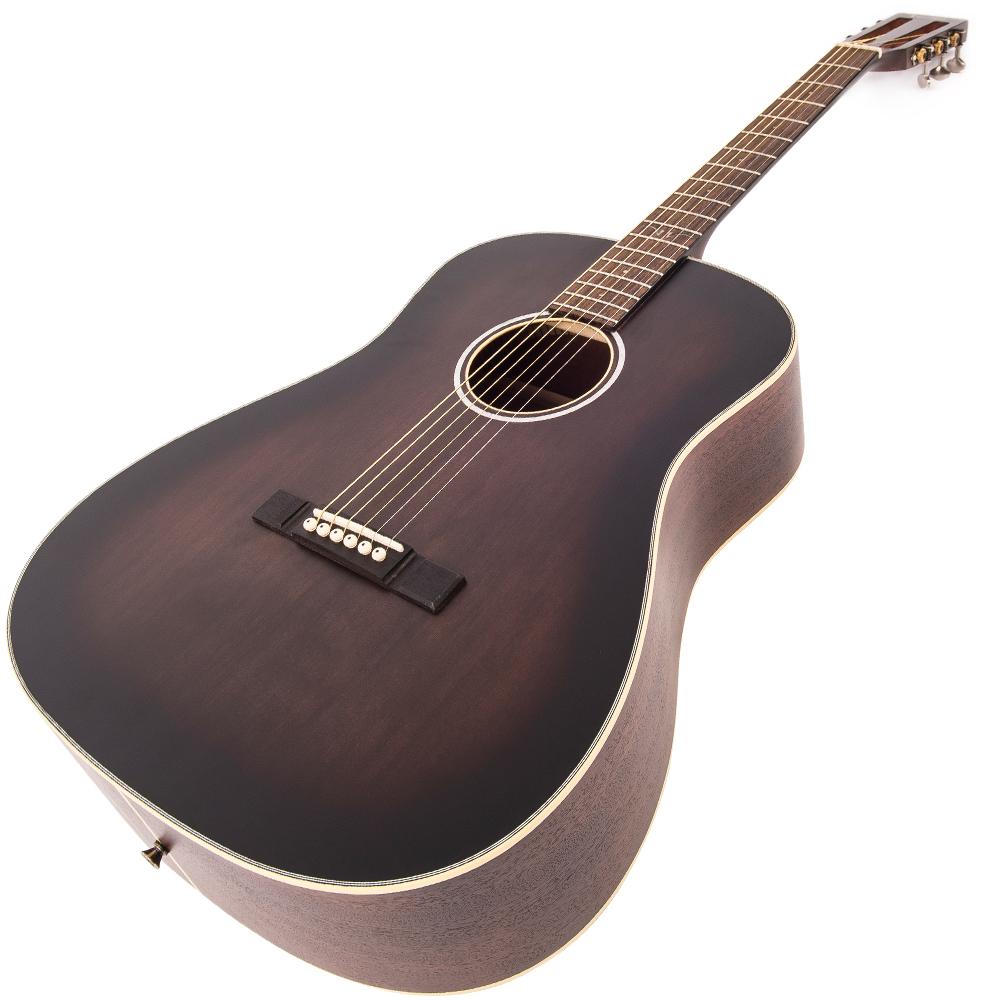 Vintage Historic Series 'Drop Shoulder' Acoustic Guitar Aged Finish