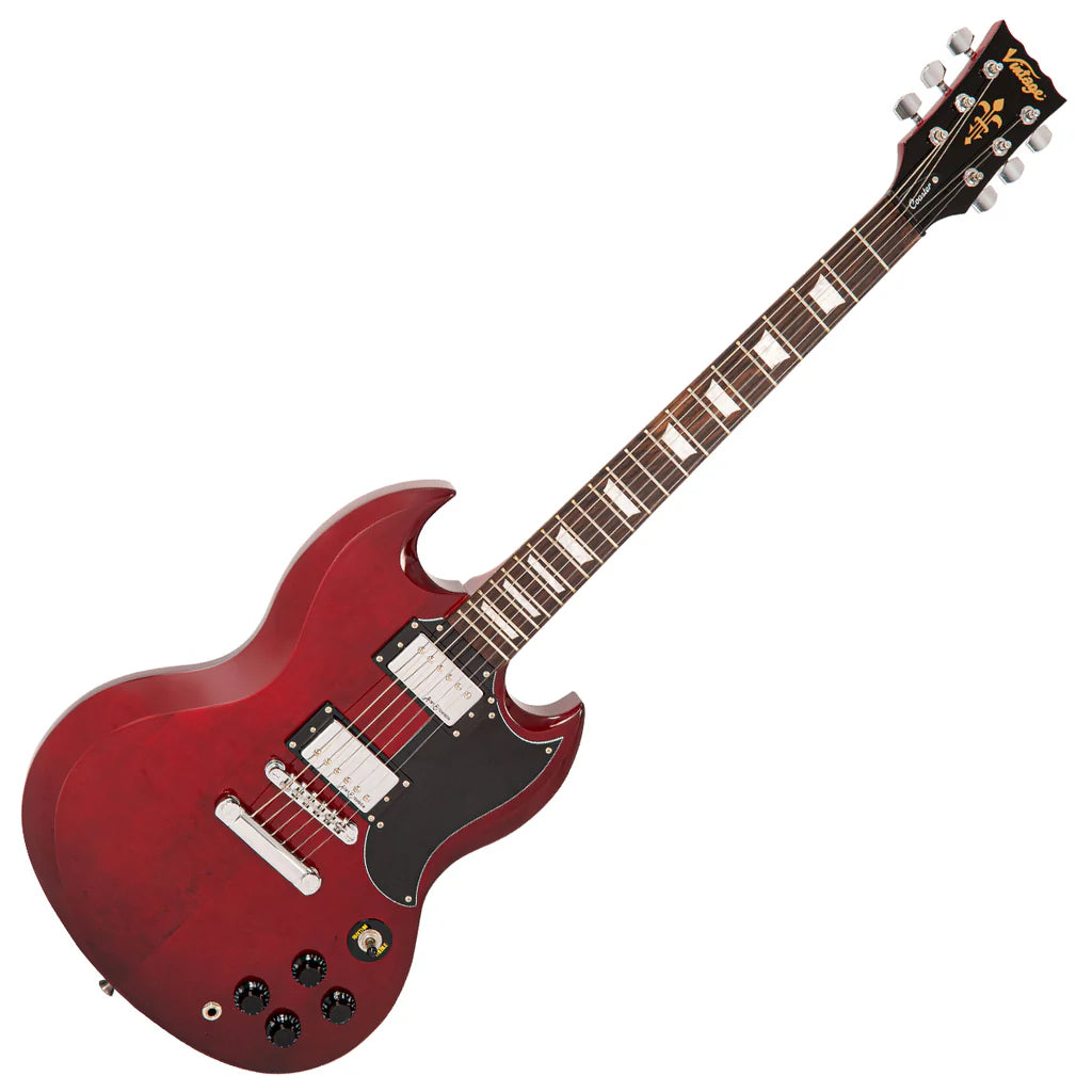 Vintage V69 Coaster Series - Cherry Red