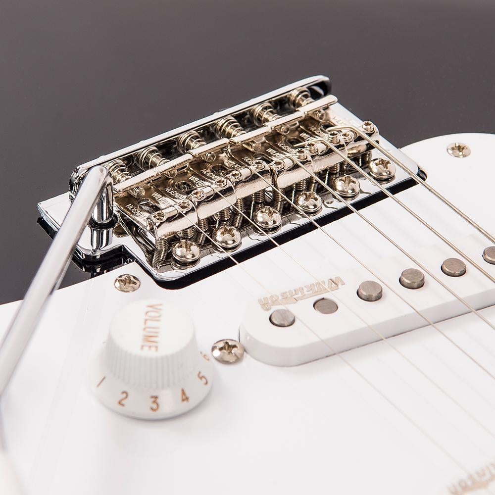 Vintage V6 ReIssued Electric Guitar - Boulevard Black