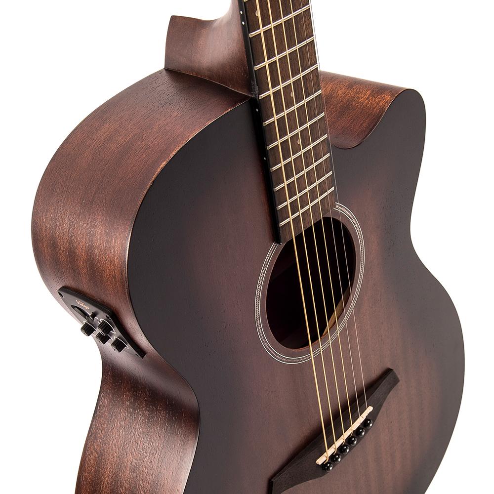 Vintage Statesboro Orchestra Electro-Acoustic Guitar Whisky Sour