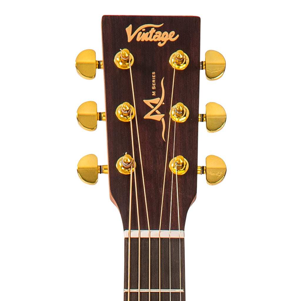 Vintage Mahogany Series Parlour Electro-Acoustic -Satin Mahogany
