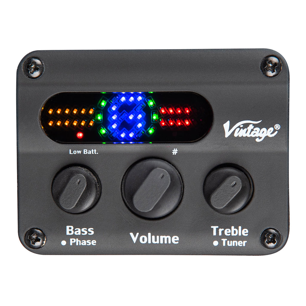 Vintage Stage Series Folk Cutaway Electro-Acoustic - Sunburst