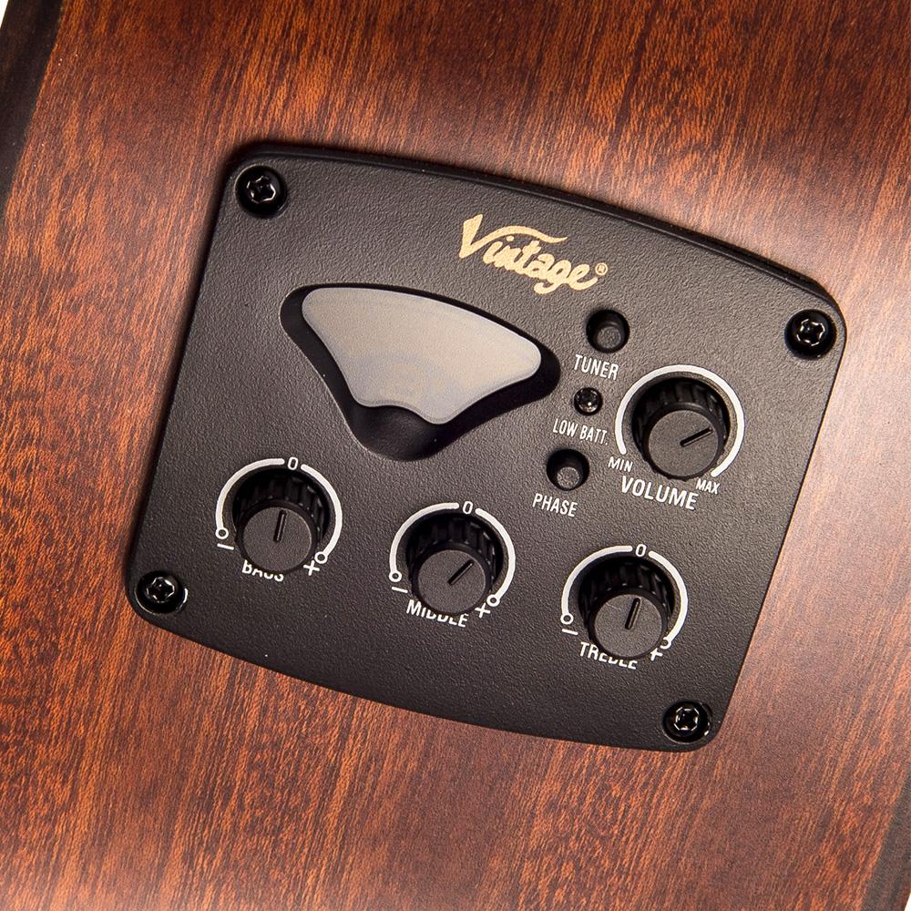 Vintage Vga990 Natural Electro Acoustic