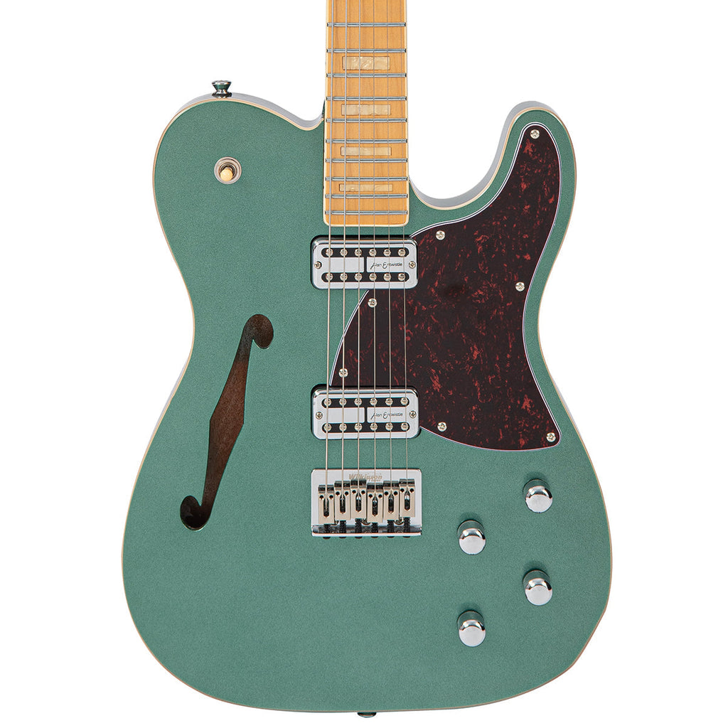 Vintage REVO Series Midline Electric Guitar - Metallic Green