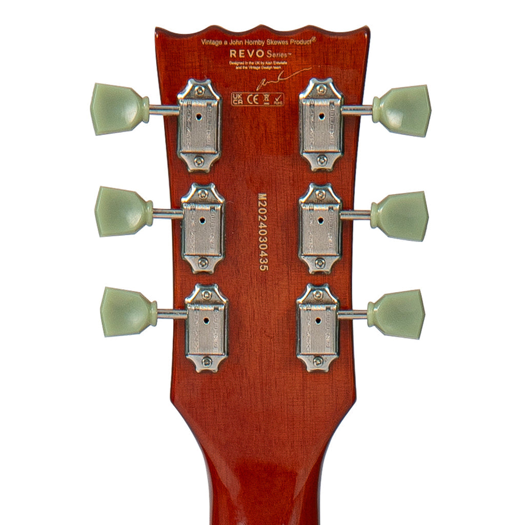 Vintage REVO Series Superthin Guitar Natural