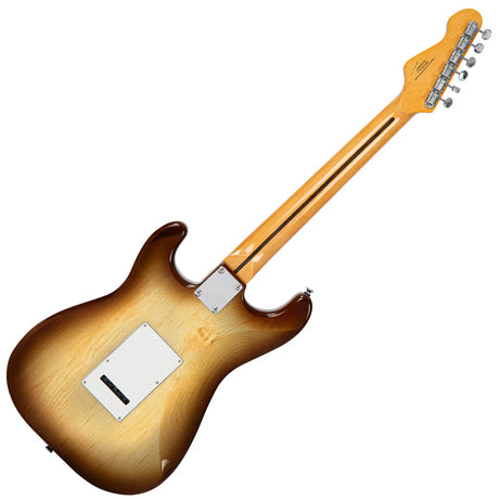 Vintage REVO Series Deluxe Electric Guitar - Cappuchino