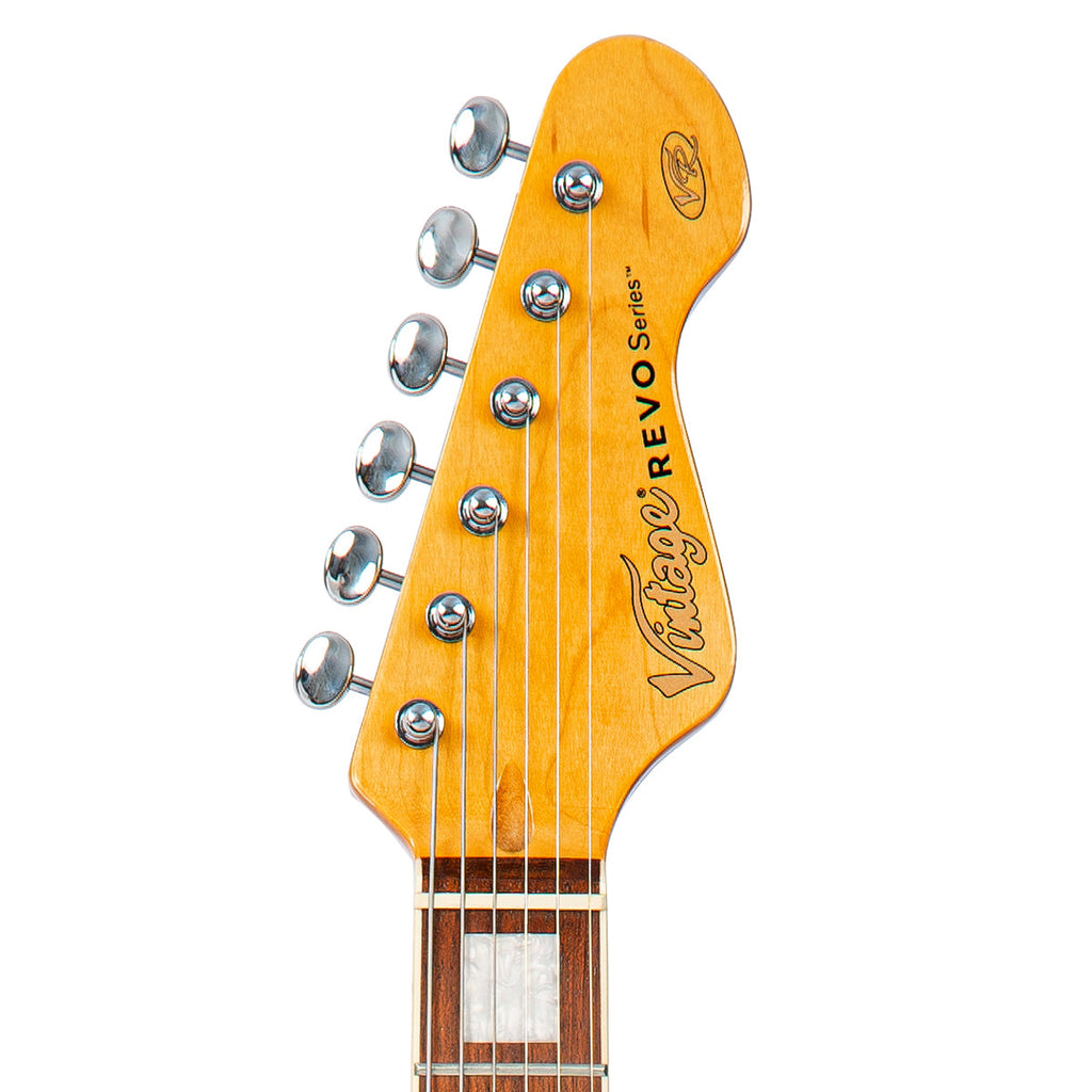 Vintage REVO Series Deluxe Guitar - Greenburst
