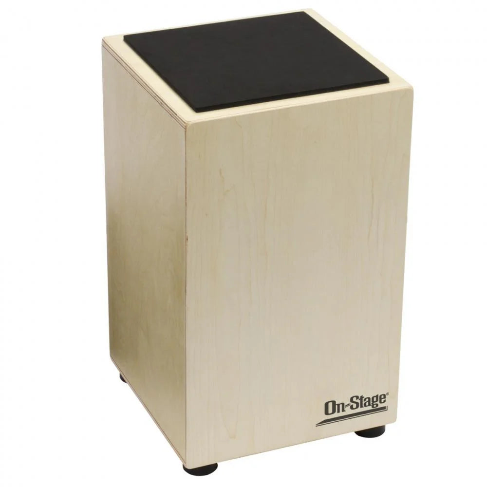 On-Stage Cajon With Fixed Snare And Carry Bag
