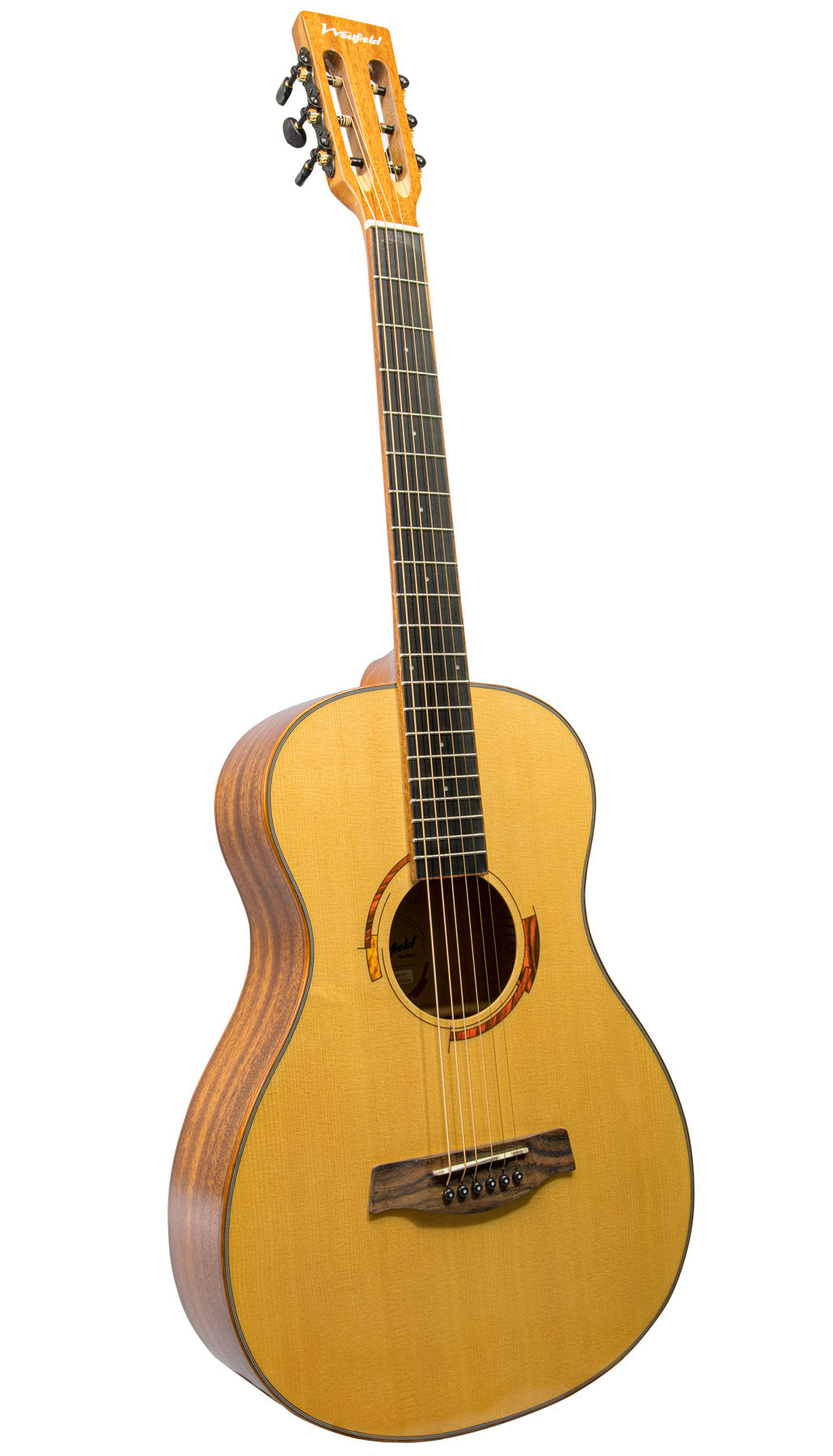 Westfield WP-400-NTE Artist Parlour Acoustic - Natural Gloss with Pickup and EQ