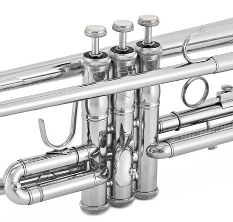 J Michael Trumpet Outfit Silver Plated