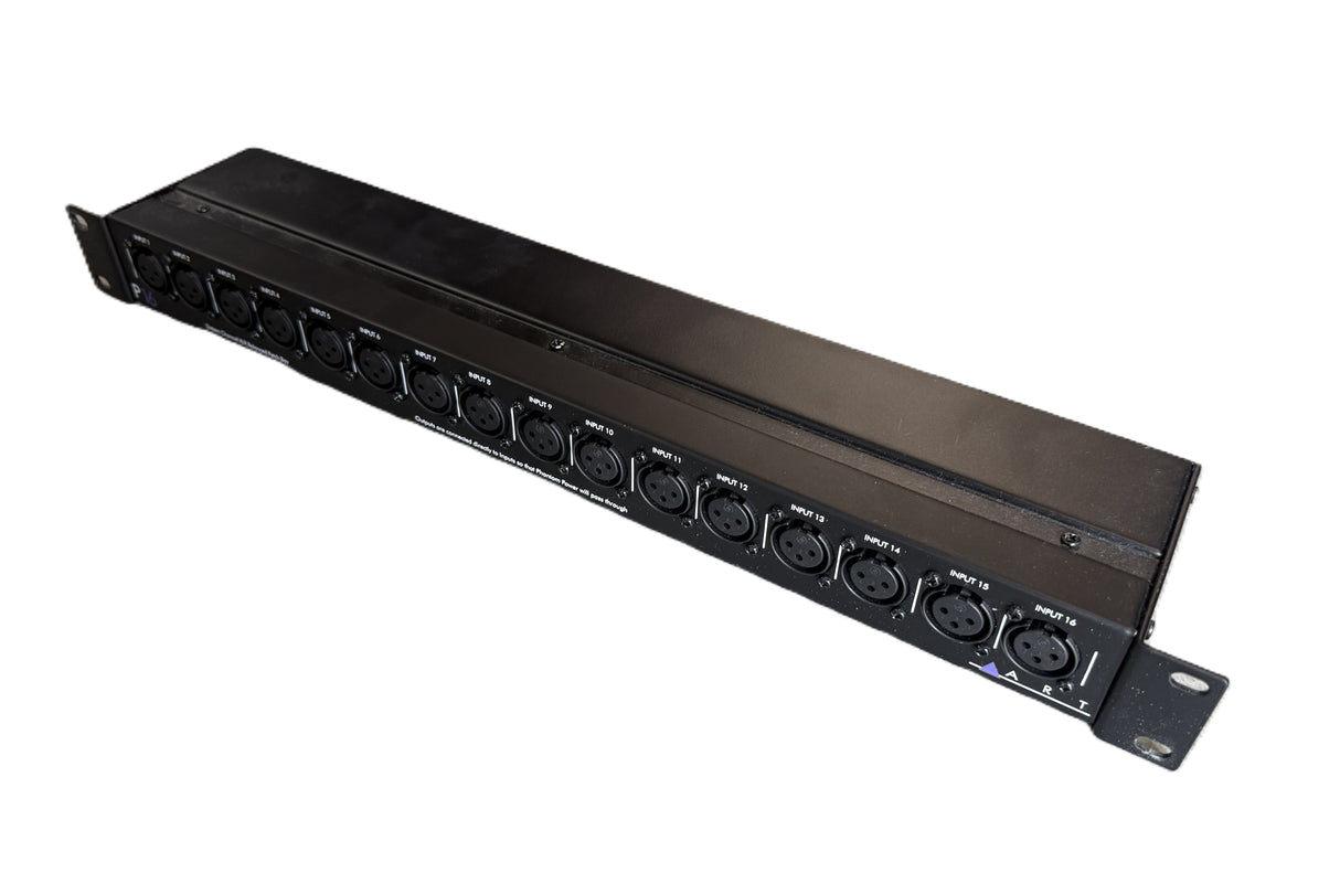 ART P16 Balanced XLR Patchbay
