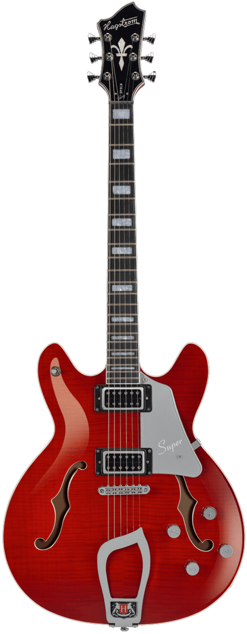 Hagstrom Viking - Wild Cherry Transparent