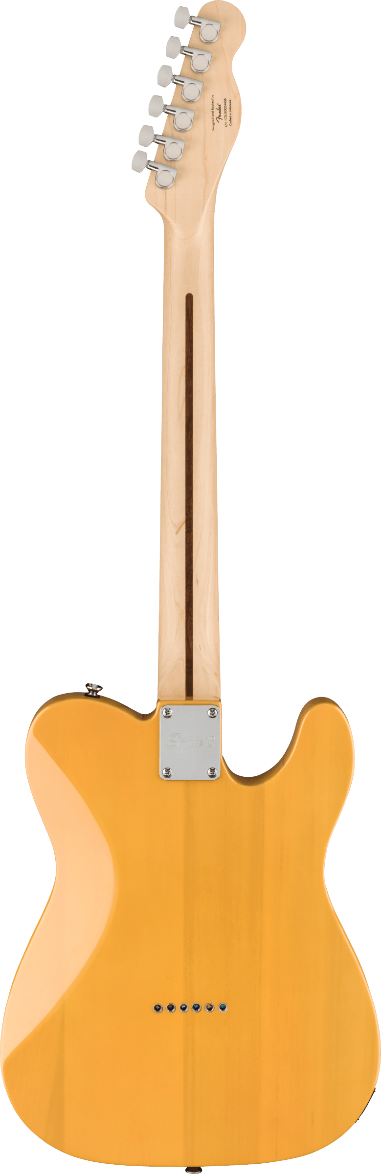 Squier Affinity Tele Left Hand MN Butterscotch Blonde with Black Pickguard