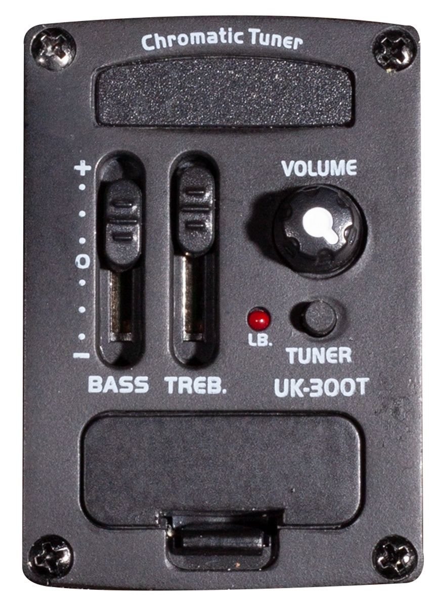 Barnes And Mullins BMUK7CE Ukulele Concert Electro - Koa