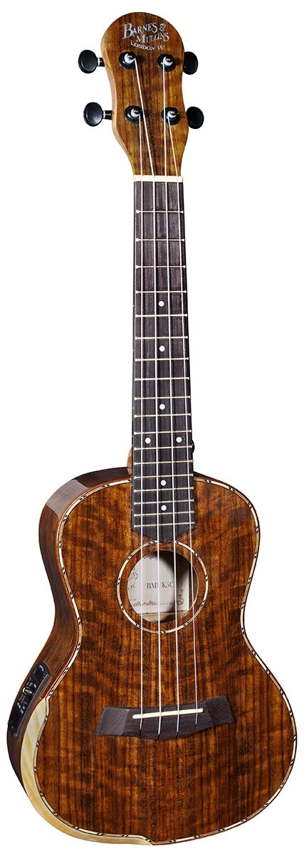 Barnes And Mullins BMUK5CE Ukulele Concert Electro - Walnut