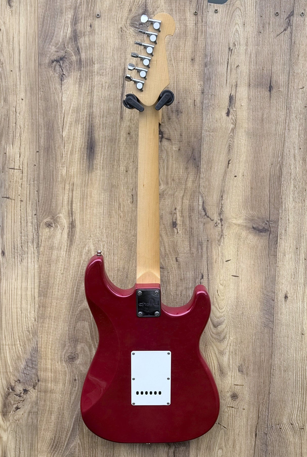 Chord CAL63 Electric Guitar Left Hand Red