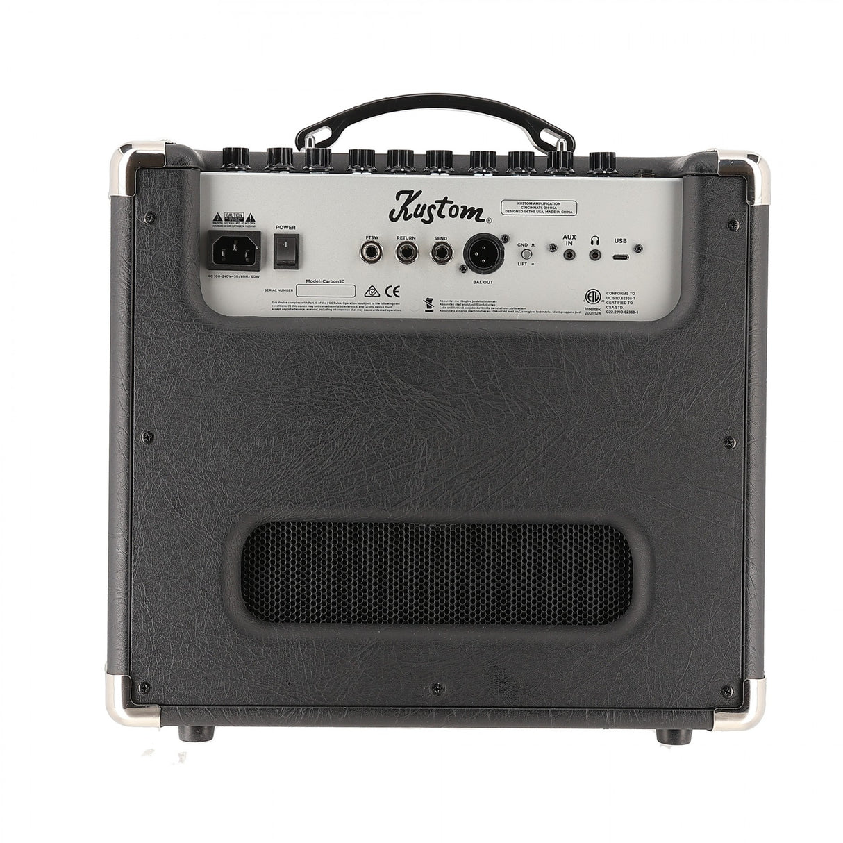 Kustom Carbon 50 - 50W Electric Guitar Modelling Combo Amplifier