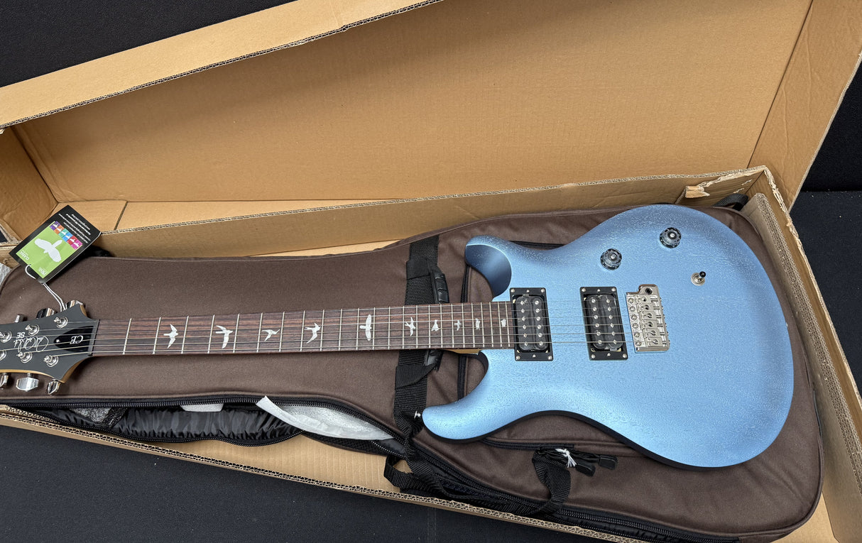 PRS SE CE24 Standard Satin Ice Blue Metallic