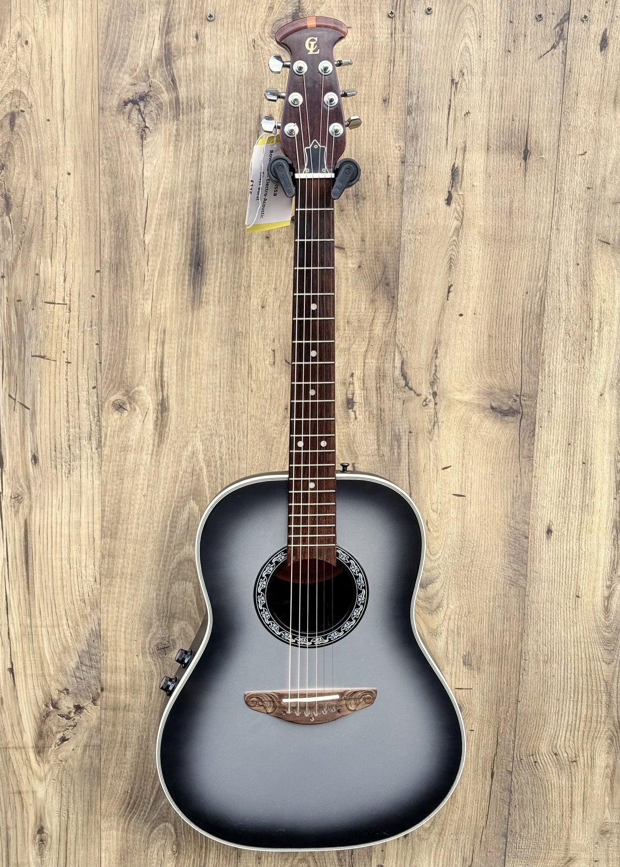 Clarissa Round Back Electro-Acoustic - Silver Burst