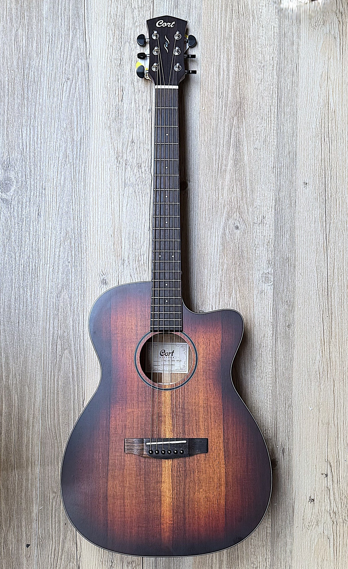 Cort Core OC Blackwood Open Pore Light Burst