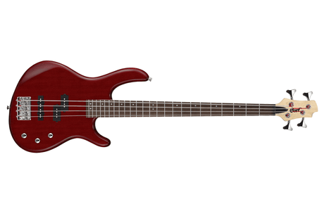 Cort Action Bass PJ Open Pore Black Cherry