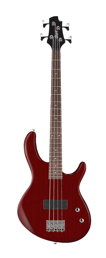 Cort Action Bass Junior Open Pore Black Cherry