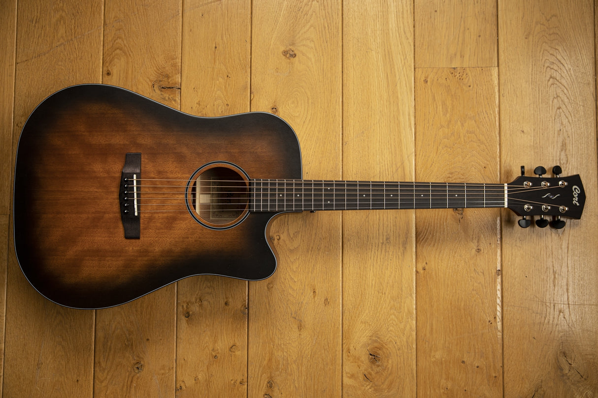 Cort Core DC All Mahogany Open Pore
