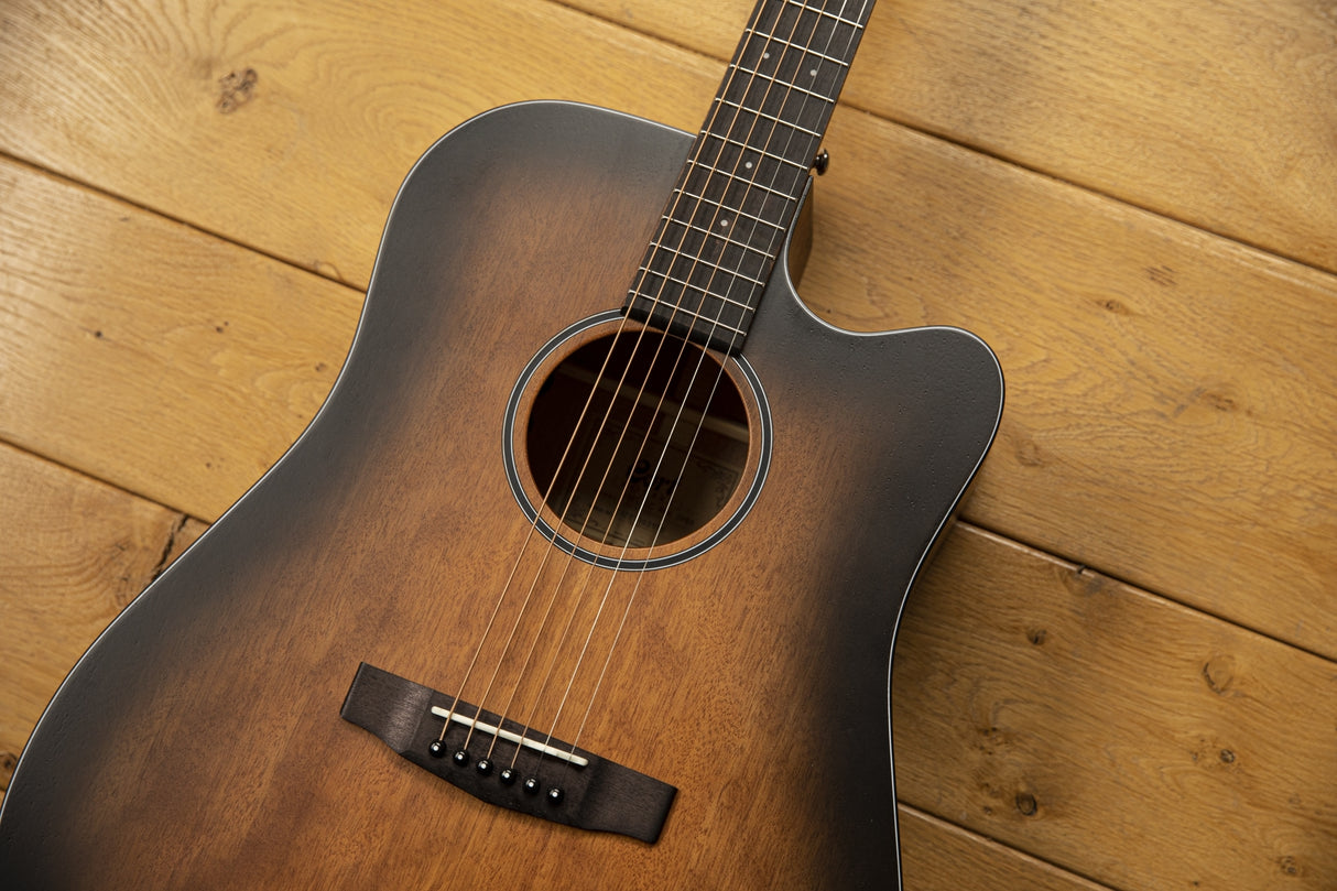 Cort Core DC All Mahogany Open Pore