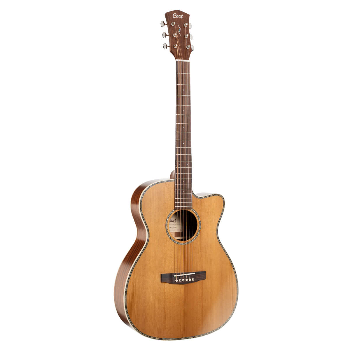 Cort Essence OC4 Natural Semi-Gloss OM Cutaway