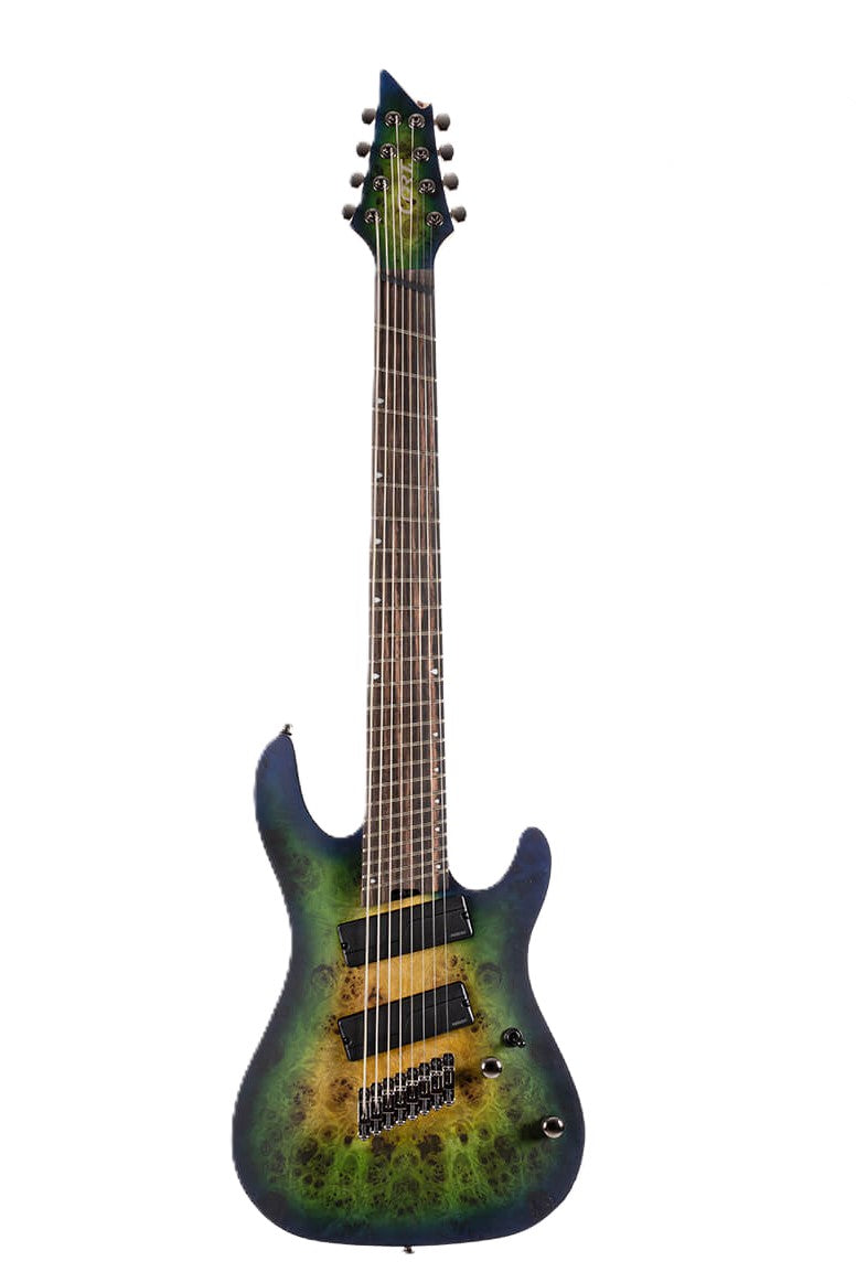 Cort KX508 Multiscale II 8 String Marine Blue Burst