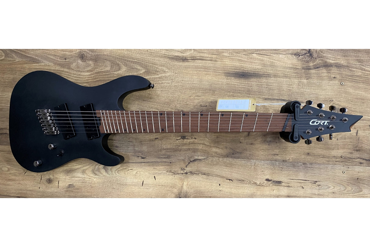 Cort KX307MS Multi Scale 7-String Open Pore Black
