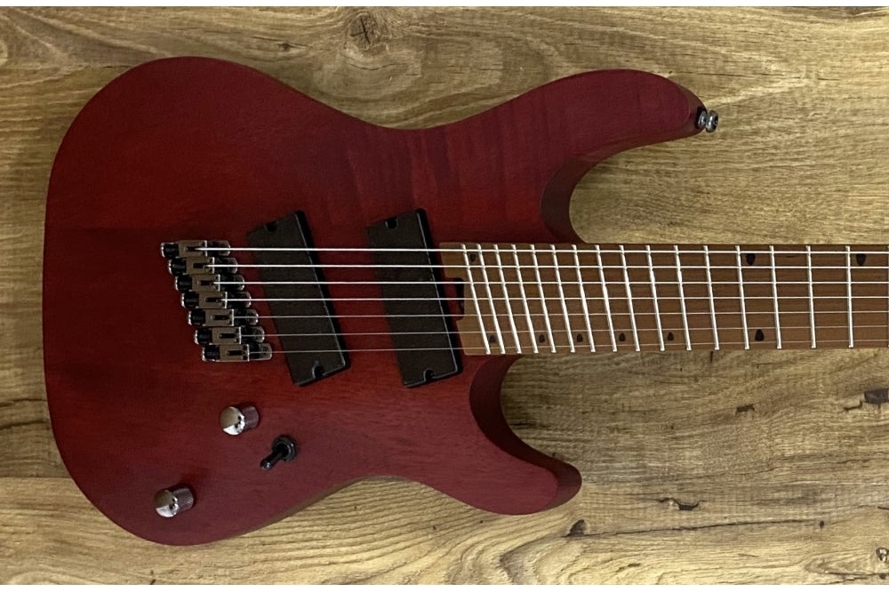Cort KX307MS Multi Scale 7-String Open Pore Mahogany