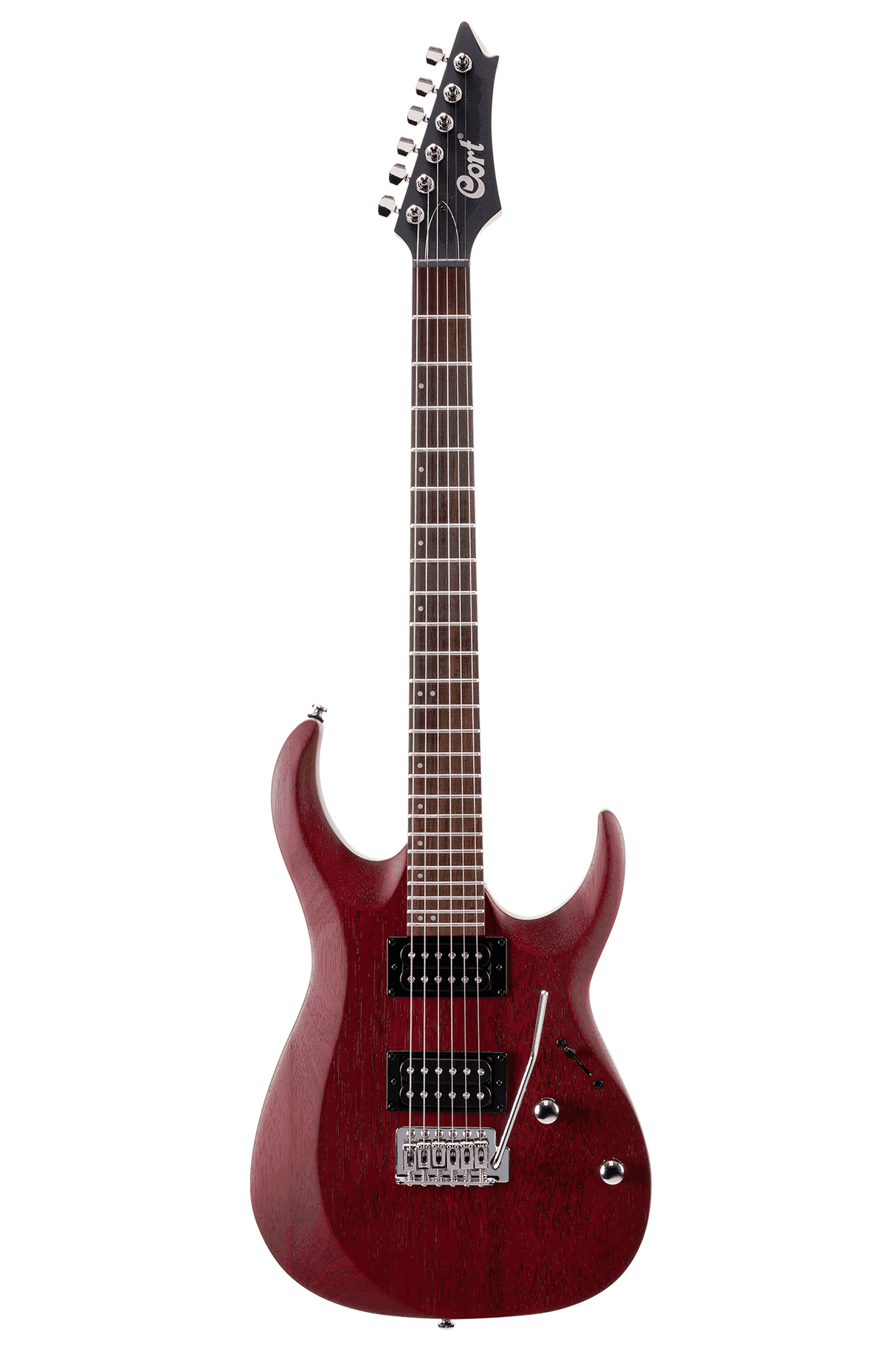Cort X100 Open Pore Black Cherry Display