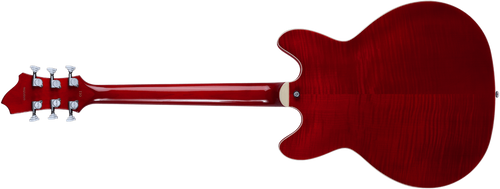 Hagstrom Tremar Viking Deluxe - Wild Cherry Transparent