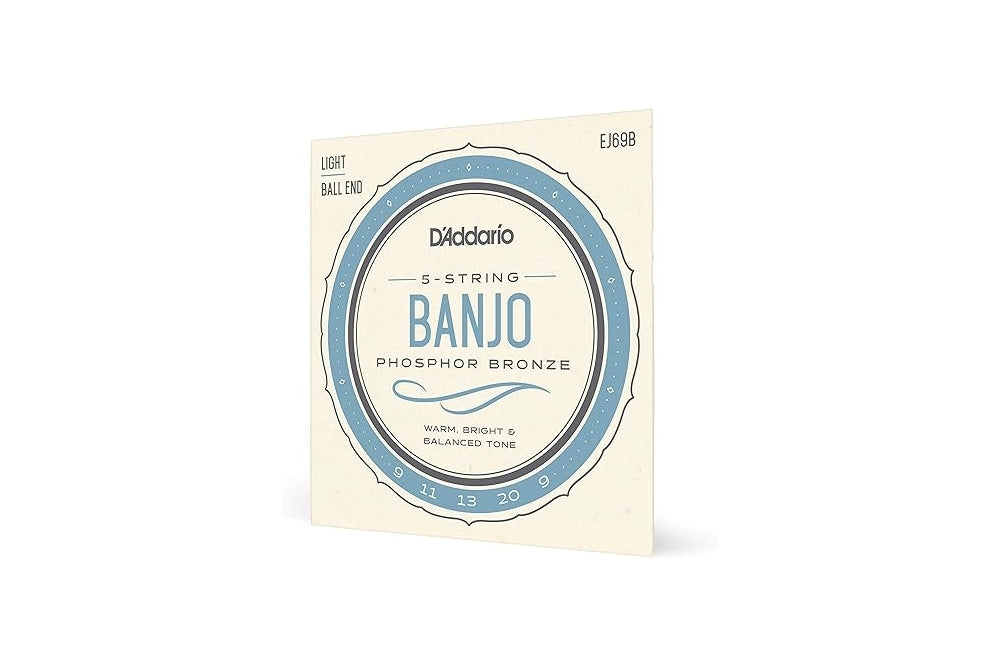 D Addario Set Banjo Phos Brz Lite Ball