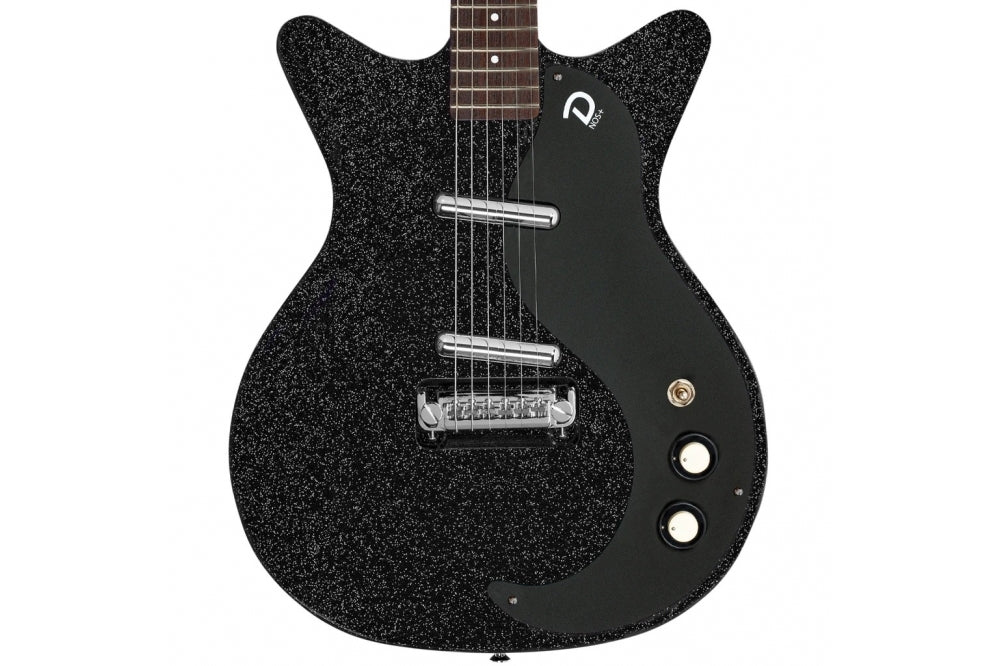 Danelectro Blackout '59M NOS+ Electric Guitar Black Metalflake