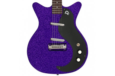 Danelectro Blackout 59M NOS+ Electric Guitar Purple Metalflake