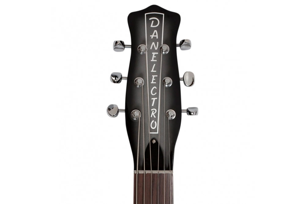 Danelectro Longhorn Baritone Electric Guitar Black
