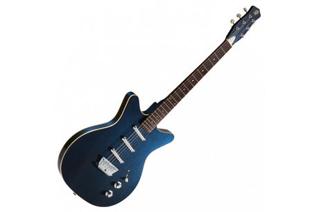 Danelectro Triple Divine Guitar  Metallic Blue