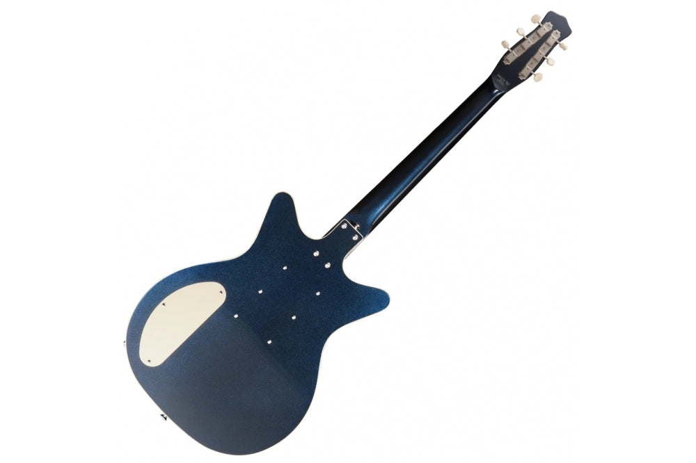 Danelectro Triple Divine Guitar  Metallic Blue